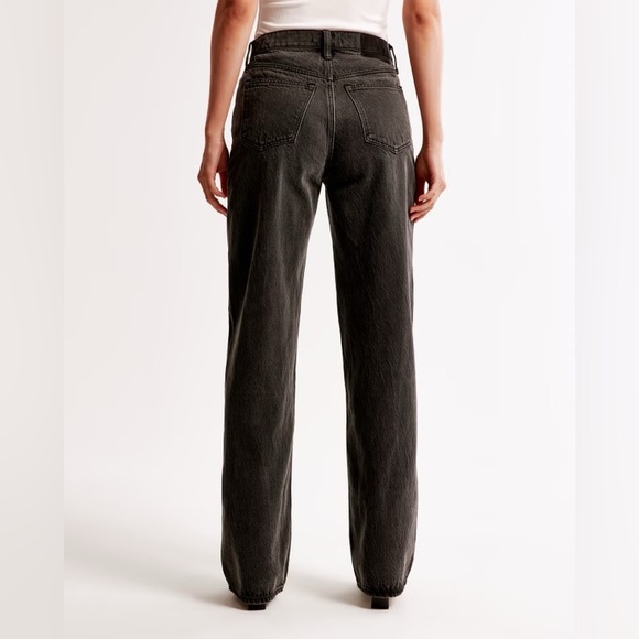 Abercrombie and Fitch High Rise Loose Jean size 26 extra tall - Picture 3 of 8